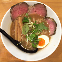 「新中華そば（大）」@麺人 ばろむ庵の写真