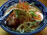 「坦々麺（900円）+大盛（100円）」@田能久の写真