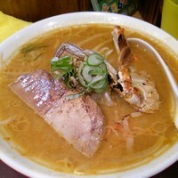 「味噌カニラーメン」@鶏そばムタヒロの写真