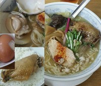 「弥生の一杯「滋養丸鶏の傾き……塩」(A)1,100円+α」@MENYA 食い味の道有楽の写真
