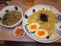 「玉子付ざるらーめん　850円」@与ろゐ屋の写真