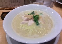 「鶏白湯SOBA 並 880円」@銀座 篝の写真