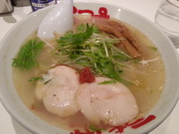 「うめ～鶏塩らーめん850円」@なんつッ亭 水戸店の写真