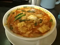 「チゲ味噌ラーメン」@日高屋 東池袋店の写真