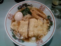 「【限定】排骨麺 ￥850＋味玉(クーポンサービス)」@中華蕎麦 瑞山（ZUIZAN）の写真
