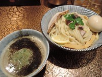 「ラム豚骨つけ麺（ノーマル）」@自家製麺 MENSHO TOKYOの写真