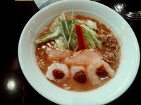 「【限定】海老味噌麺 ￥980」@麺家 うえだの写真