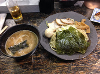 「特製つけ麺 中盛 あつもり」@つけ麺 中華そば 渕の写真