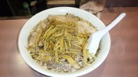 「志那竹チャーシュー麺+大盛」@名物屋の写真