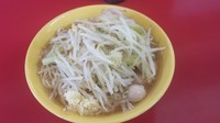「ラーメン小、ウズラ玉子」@ラーメン二郎 茨城守谷店の写真