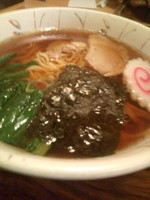 「浅草しょうゆらーめん」@大江戸浅草らーめん とおりゃんせの写真