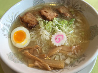 「会津山塩ラーメン810円」@山の駅食堂の写真
