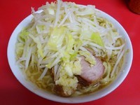 「小ラーメン（700円）ヤサイニンニク」@ラーメン二郎 千住大橋駅前店の写真