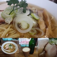 「【限定】海の幸薫る潮そば」@創麺業 磯部水産の写真