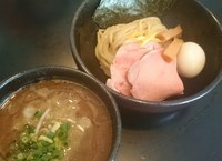 「煮干つけそば（醤油）900円＋味玉」@麺匠 我家の写真