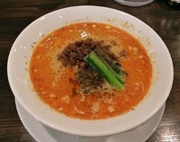 「担担麺（１辛） \830＋辣油肉飯 \450」@四川担担麺 阿吽 浅草店の写真