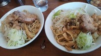 「限定 油そば」@ラーメンの店 どでん 北浦和店の写真