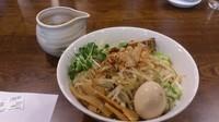 「まぜそば+味玉(クーポンサービス)」@つけめん TETSU 武蔵小杉店の写真