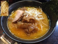 「牛スジラーメン」@ラーメン道楽 川崎店の写真