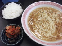 「かけラーメン 至(きわみ)」+ランチセット」@ラーメン大至の写真