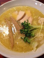 「本絞り塩」@中華そばつけそば 千思萬考の写真