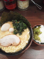 「ラーメン（並）硬め\680」@町屋商店の写真