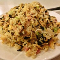 「台湾味噌ラーメン＋高菜チャーハン(800円)」@台湾料理 四季紅 上堂店の写真