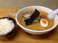 「味噌ラーメン（大盛り）630円＋100円」@さっぽろラーメン横丁 来々軒 本厚木店の写真