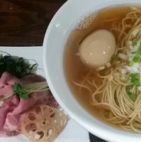 「芳醇煮干そば　750円＋味玉」@ニボムジャキの写真