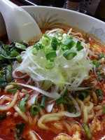 「ドラたんたんめん７５０円辛さ上級」@らーめん ドラごんちの写真