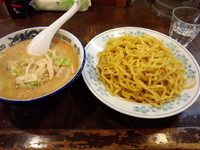 「〖期間限定〗濃厚ごま味噌つけ麺（大盛同料金）890円」@味噌らーめんと中華 てつまるの写真