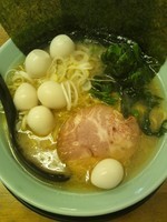 「ラーメン（うずら増し）」@爛々亭 大曽根店の写真