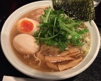 「塩そば＋煮玉子（￥700＋￥100）」@麺処 奥の写真