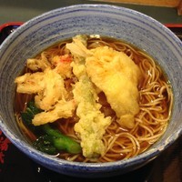 「【季節限定】春盛り天（￥420）」@小諸そば 四谷新宿通り店の写真