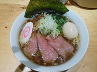 「らーめん＋味玉」@らーめん 大木の写真