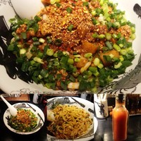 「【3月限定】怪味混ぜそば＋銀色の缶（500ml）」@カラシビ味噌らー麺 鬼金棒 池袋店の写真