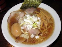 「夜泣きそば　600円＋無料味玉」@魁 肉盛りつけ麺 六代目けいすけの写真