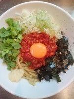「台湾まぜそば(800円)+追いメシ(サービス)」@麺 やまらぁの写真