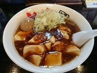 「【期間限定】麻婆麺690円＋半ライス100円＋味玉(サービス」@めんりき匠 清瀬店の写真