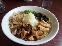 「ニボまぜ」@麺屋 むじゃきの写真