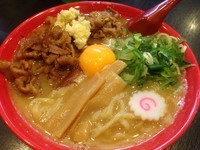 「味噌肉玉そば」@肉玉そば おとど 亀有店の写真