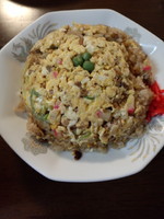 「五目チャーハン700円」@中華料理 金来の写真