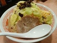 「【キャベふじ麺(中盛・250g・生姜)780円】→600円」@特級豚骨 中華そば湊生の写真