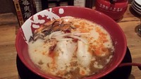 「赤旨ラーメン コク味」@ラーメン まこと屋 心斎橋本店の写真