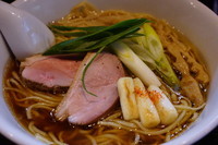 「鴨の特製醬油らぁめん（３月の１日限定）」@麺処 夏海の写真