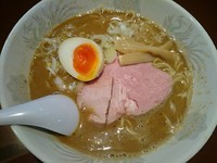 「【夜限定】濃厚烏賊煮干しラーメン ￥830」@UNDER GROUND RAMENの写真