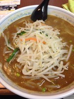 「カレーラーメン 餃子セット」@くるまやラーメン 北本店の写真