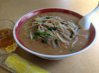「味噌ラーメン（大盛り）800円＋100円」@豊閣の写真