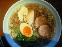 「伊達鶏の肉そば 800円」@美味餐庁の写真