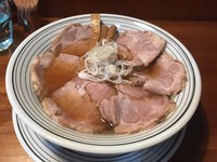 「煮干らーめん 肉増し(900円)」@煮干しらぁめん 猫トラ亭の写真